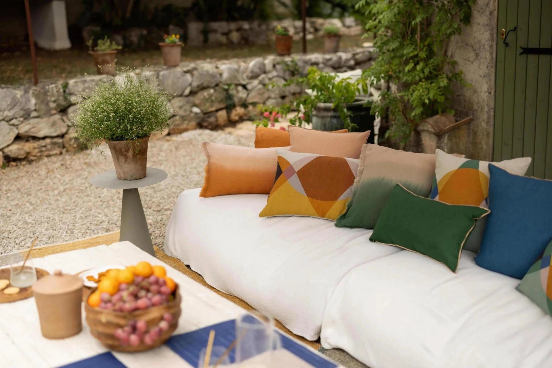 Coussin Zeff Céleste by Vivaraise