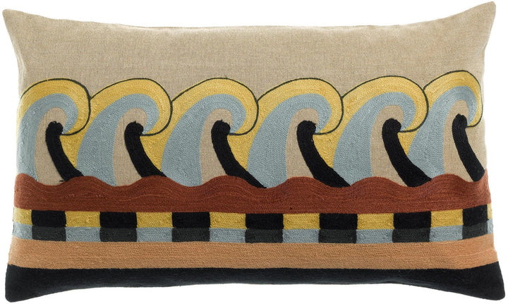 Coussin brodé Adria Multico by Vivaraise