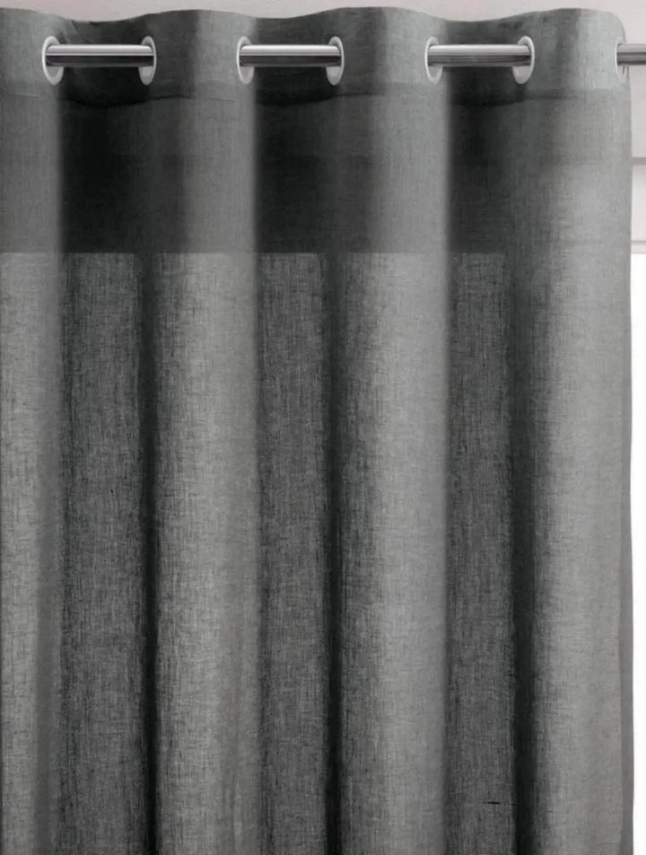 Rideau voile 60% Lin et 40% Coton Zeff by Vivaraise