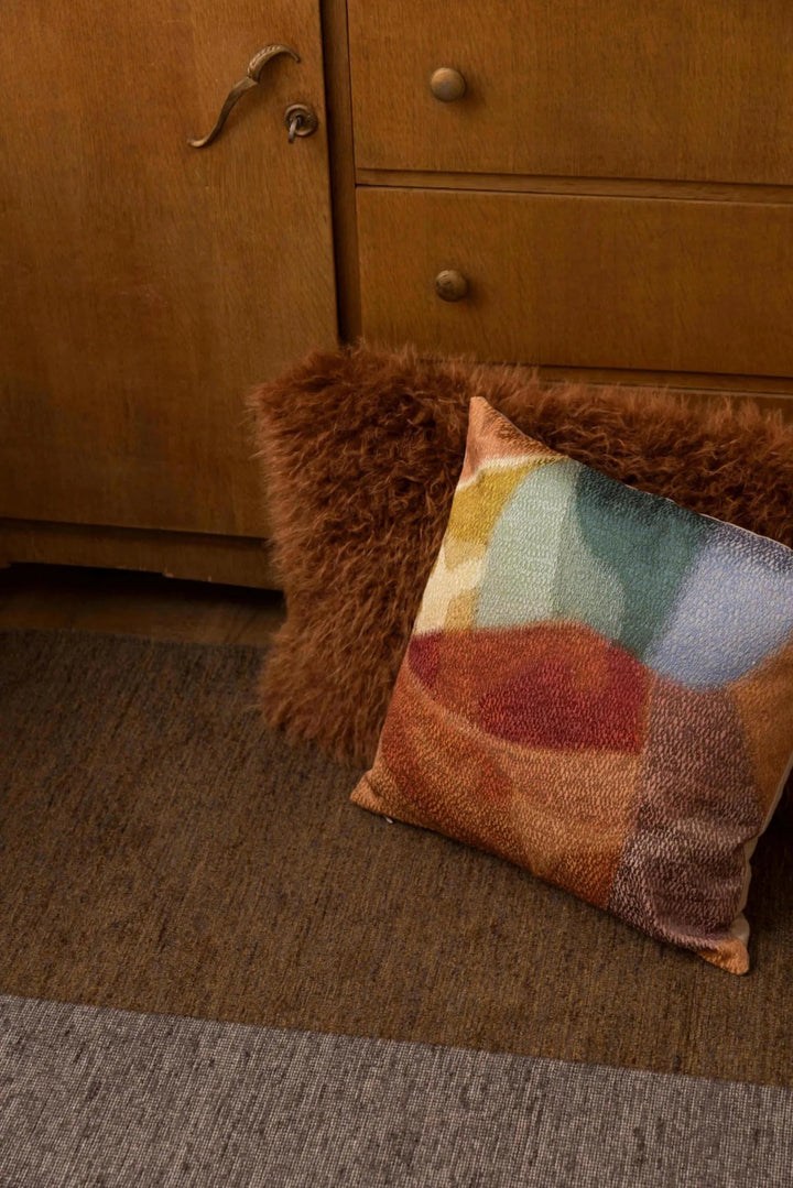 Coussin brodé Nevio Multico by Vivaraise