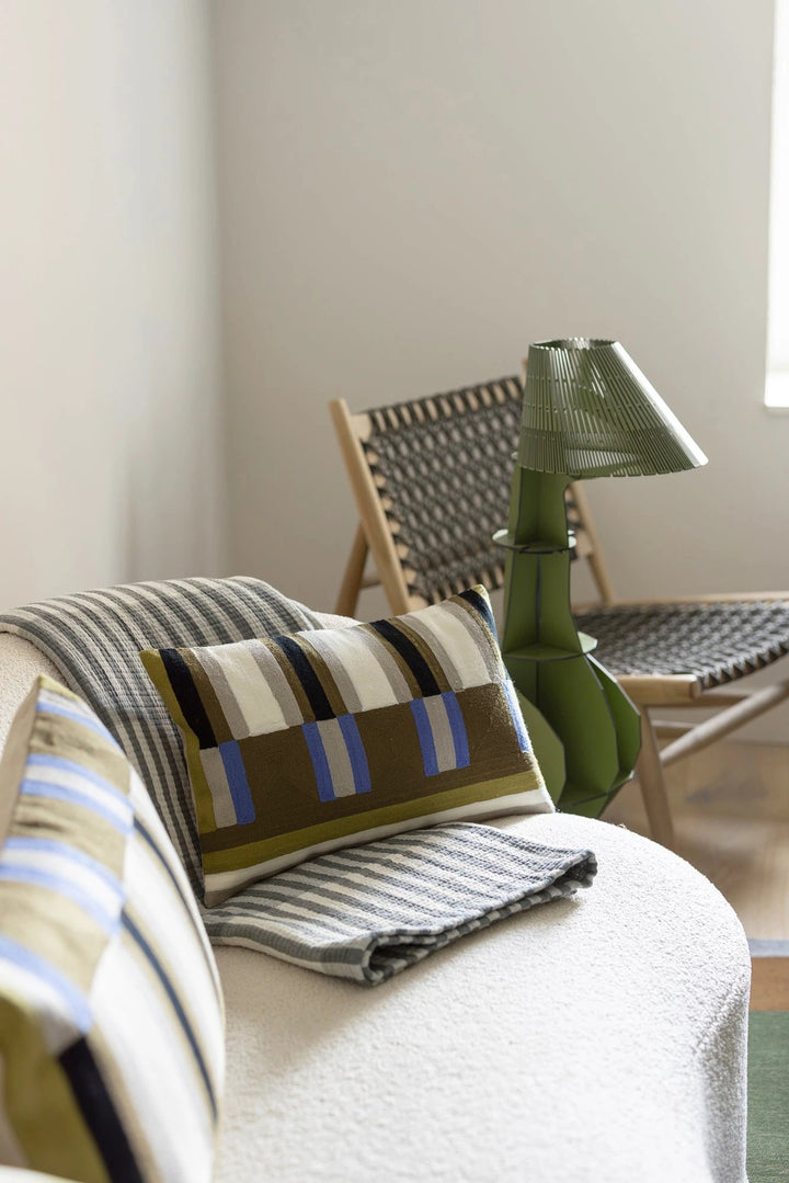 Coussin brodé Jason by Vivaraise