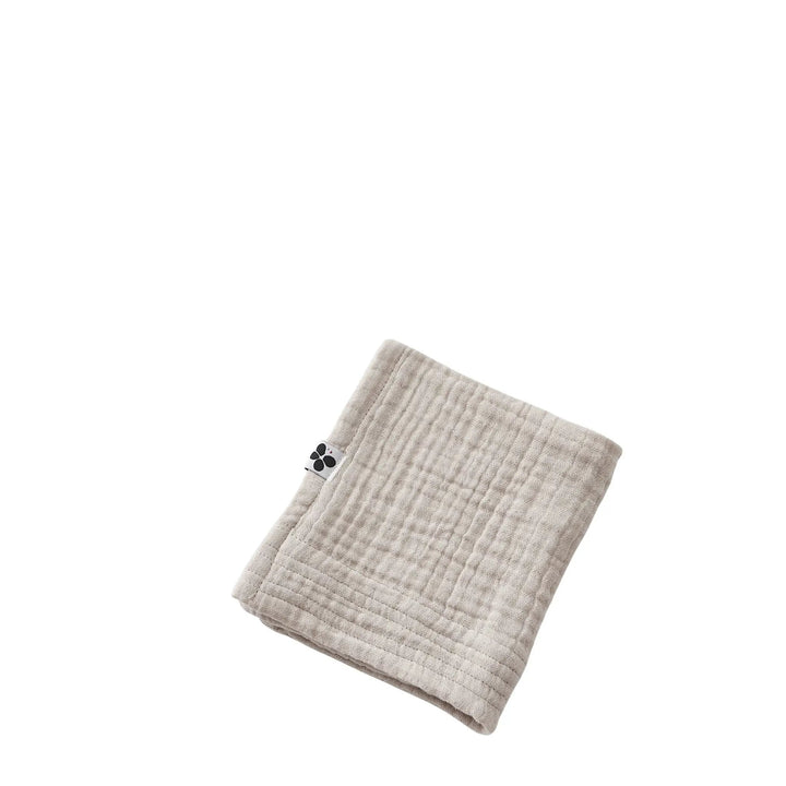 Serviette invité 30 x 50 cm Gaze de coton unie GAÏA Pampa by L'effet papillon