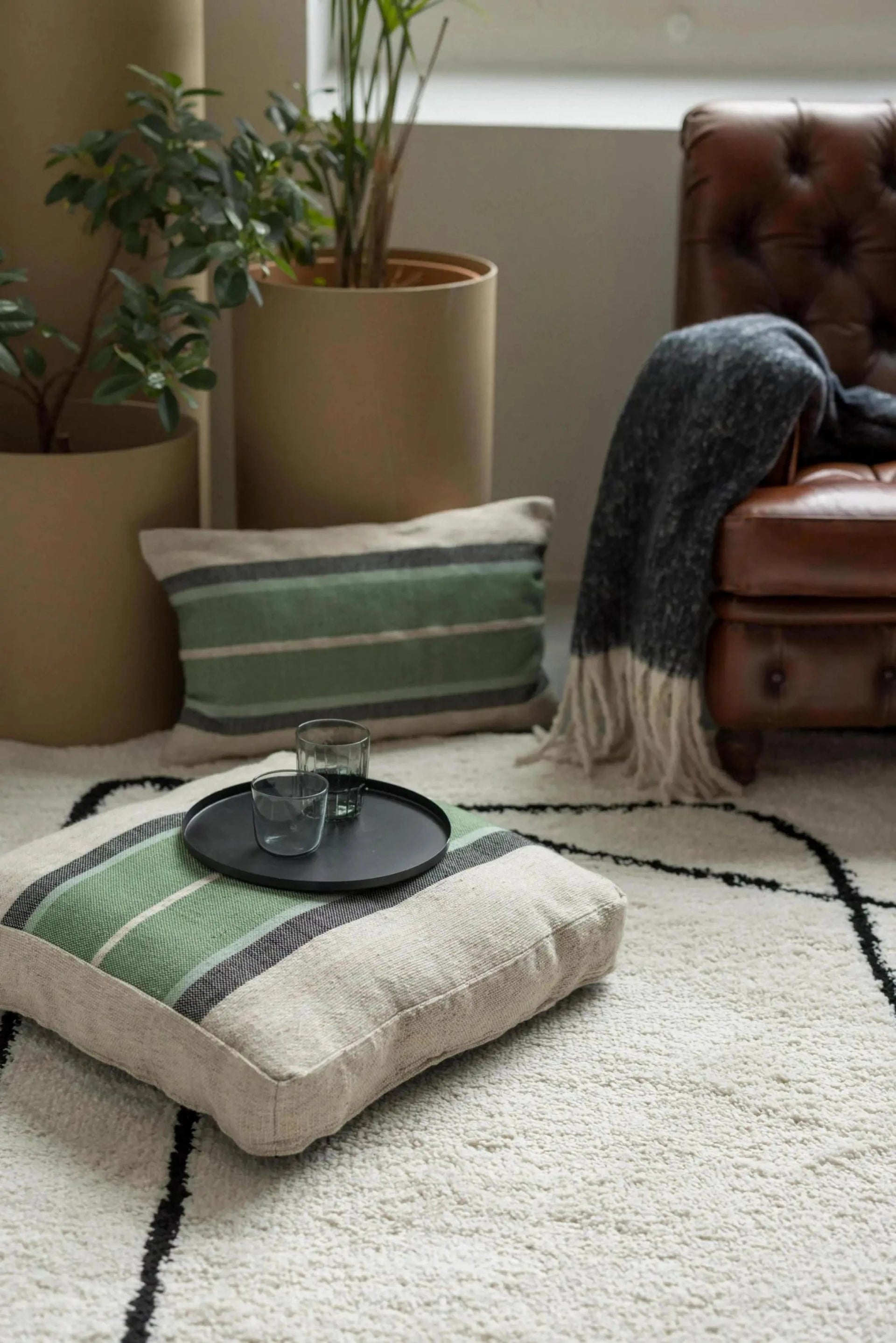 Coussin de sol Gatsby by Vivaraise