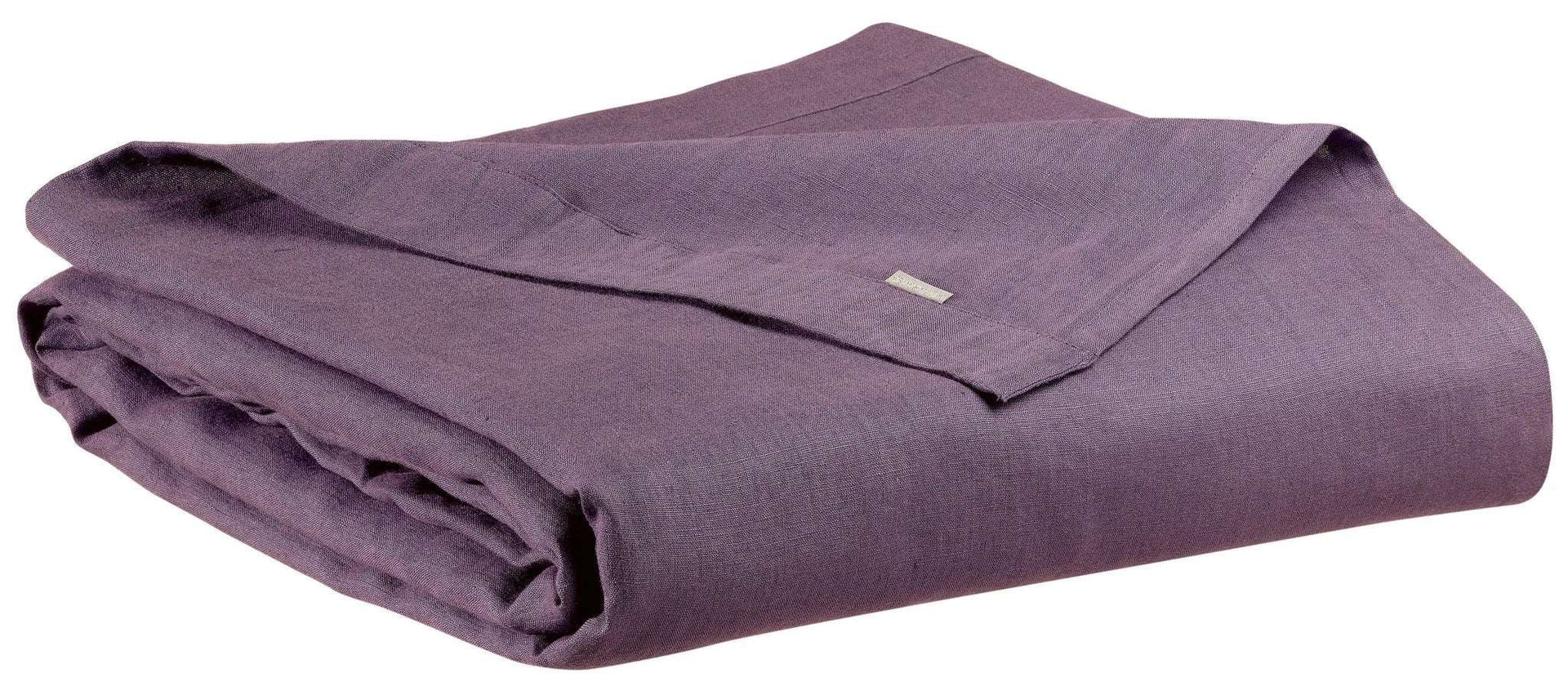 Drap Plat Stonewashed Zeff - Raisin by Vivaraise