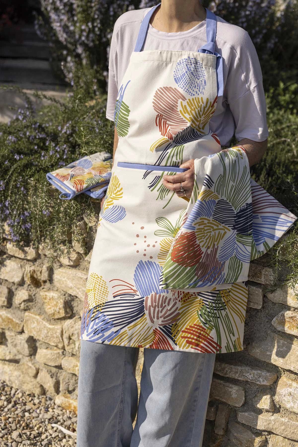 Tablier de cuisine recyclé Abelia avec poche Multico 72 x 85 by Winkler