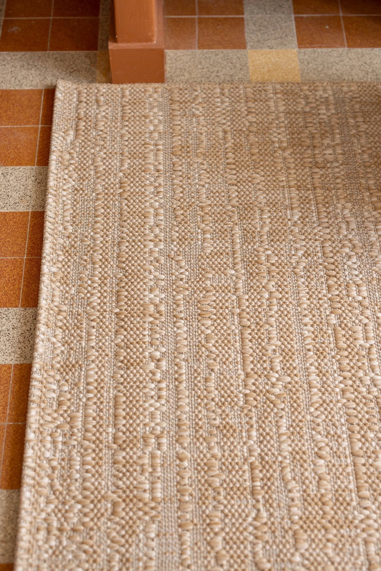 Tapis Mirko Naturel by Vivaraise