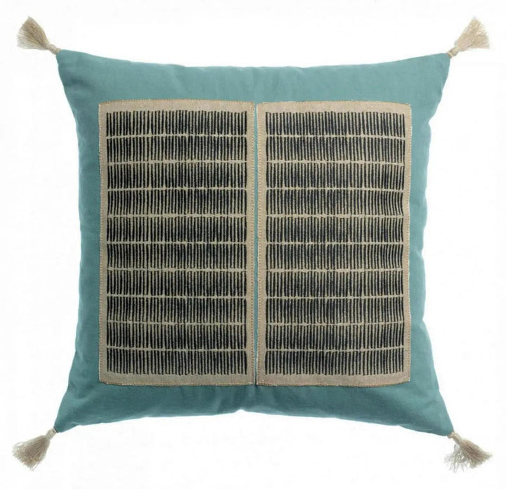 Coussin brodé Yaël by Vivaraise