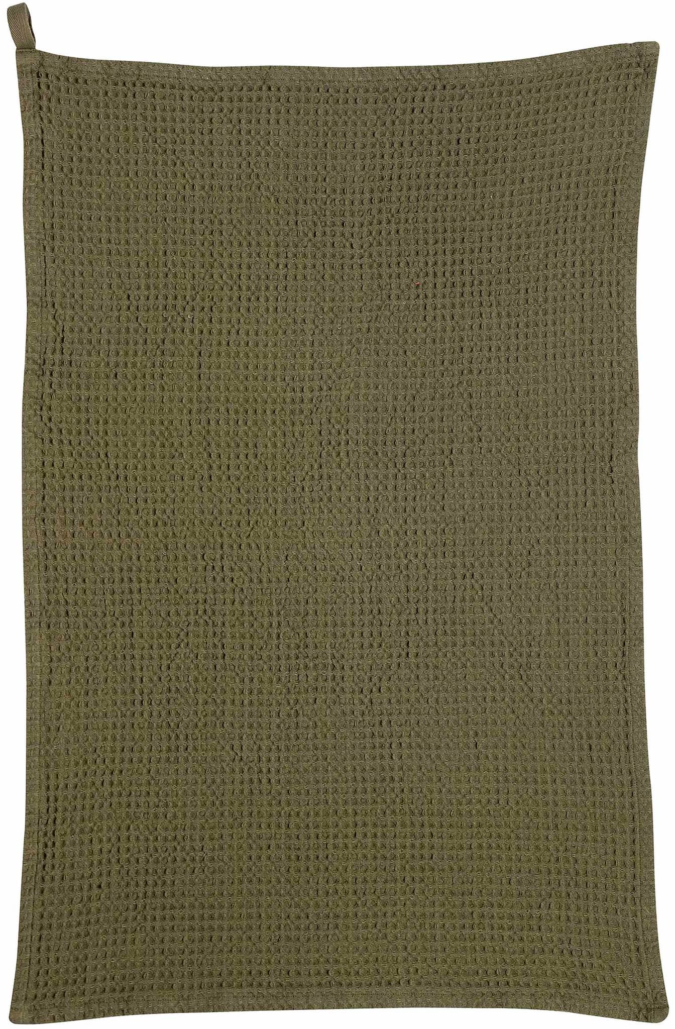Torchon Nid d'abeille uni Mumba 50 x 70