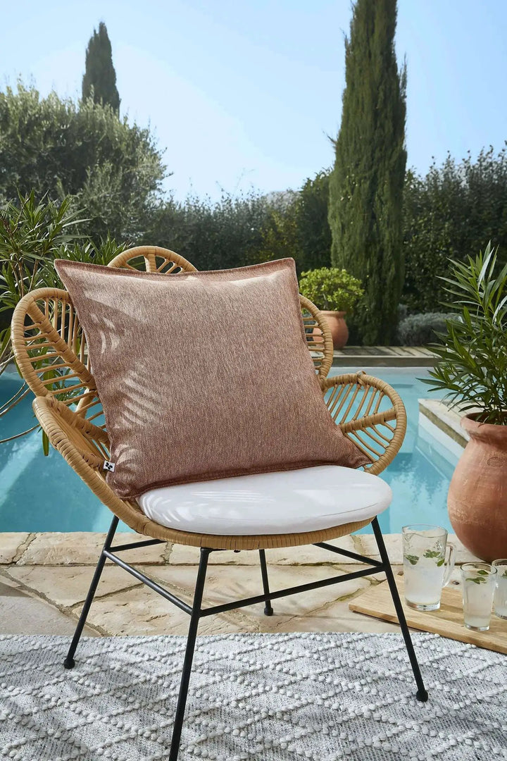 Housse de coussin Polypropylène NAÏA Corail by L'effet papillon