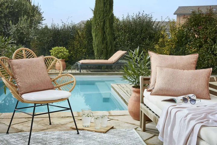 Housse de coussin Polypropylène NAÏA Corail by L'effet papillon