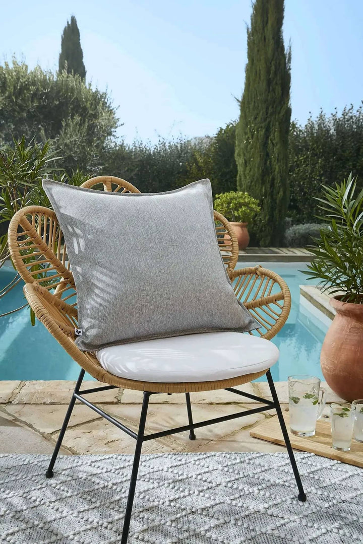 Housse de coussin Polypropylène NAÏA Galet by L'effet papillon