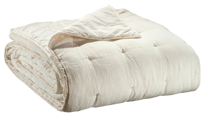 Jeté de lit stonewashed Zeff by Vivaraise