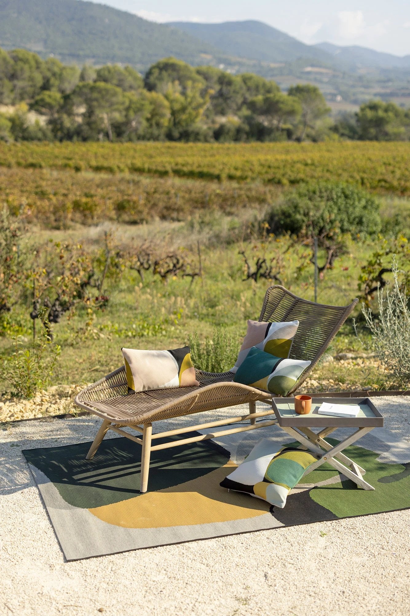 Tapis Leana outdoor Multico by Vivaraise
