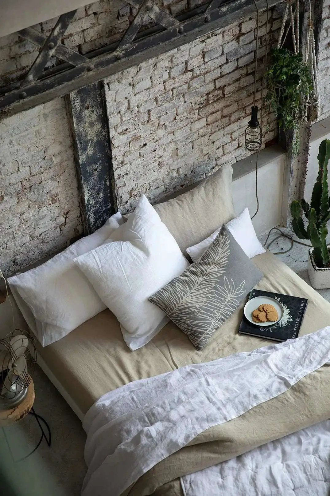Drap Plat Stonewashed Zeff - Tonnerre by Vivaraise