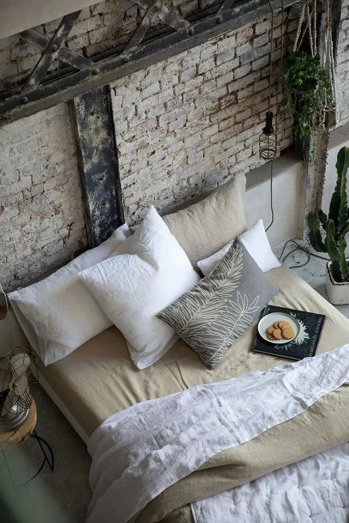 Drap Plat Stonewashed Zeff - Tonnerre by Vivaraise