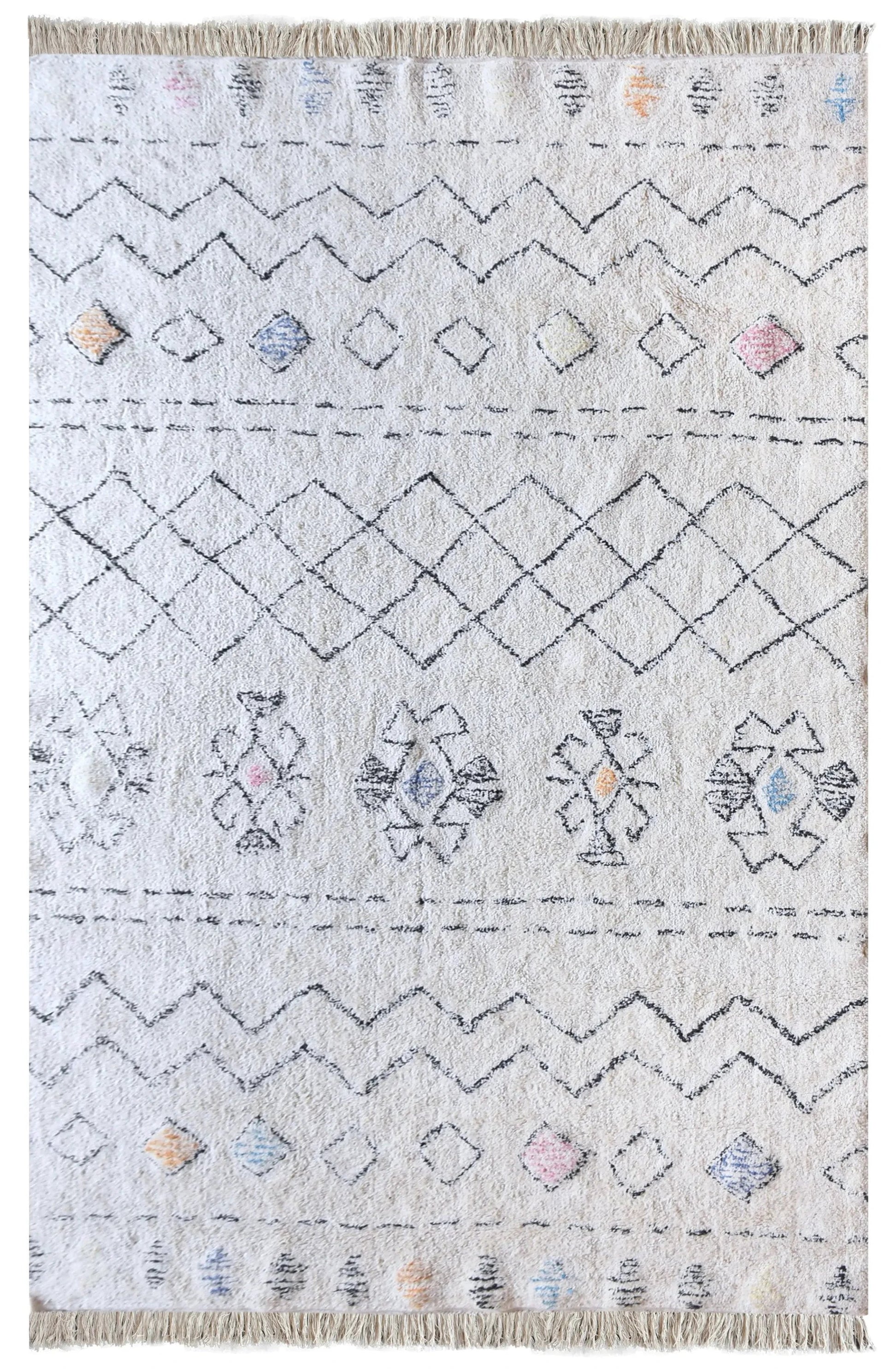 Tapis Seabert Ivoire/Multi by The Rug Republic