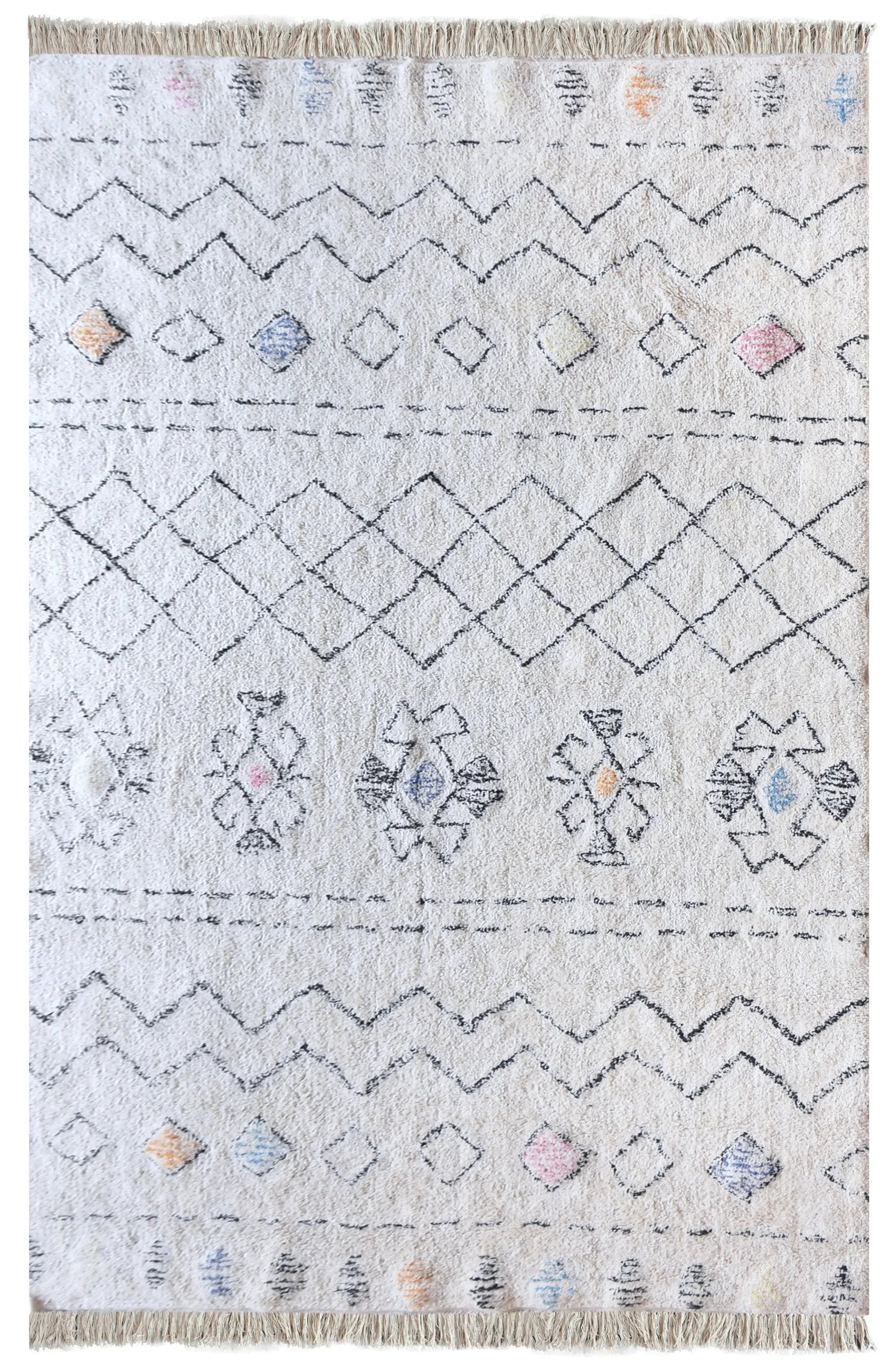 Tapis Seabert Ivoire/Multi by The Rug Republic