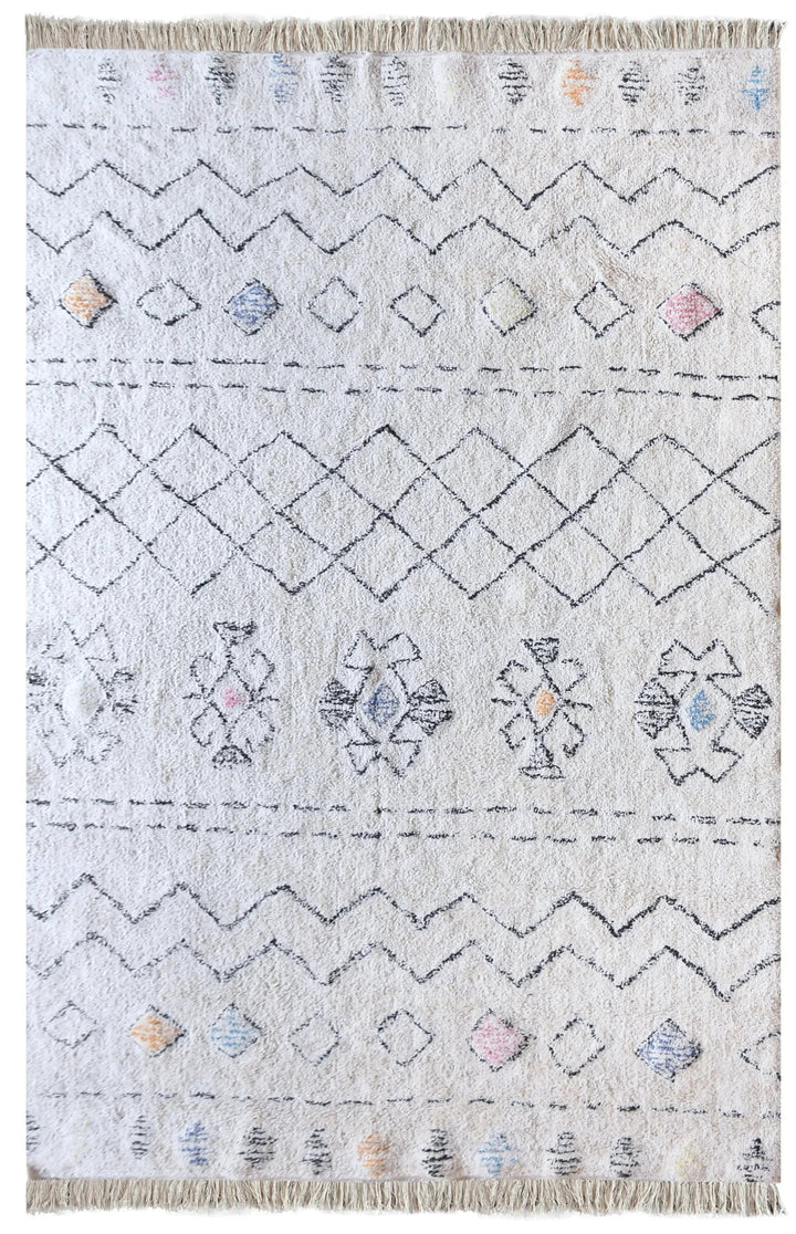 Tapis Seabert Ivoire/Multi by The Rug Republic