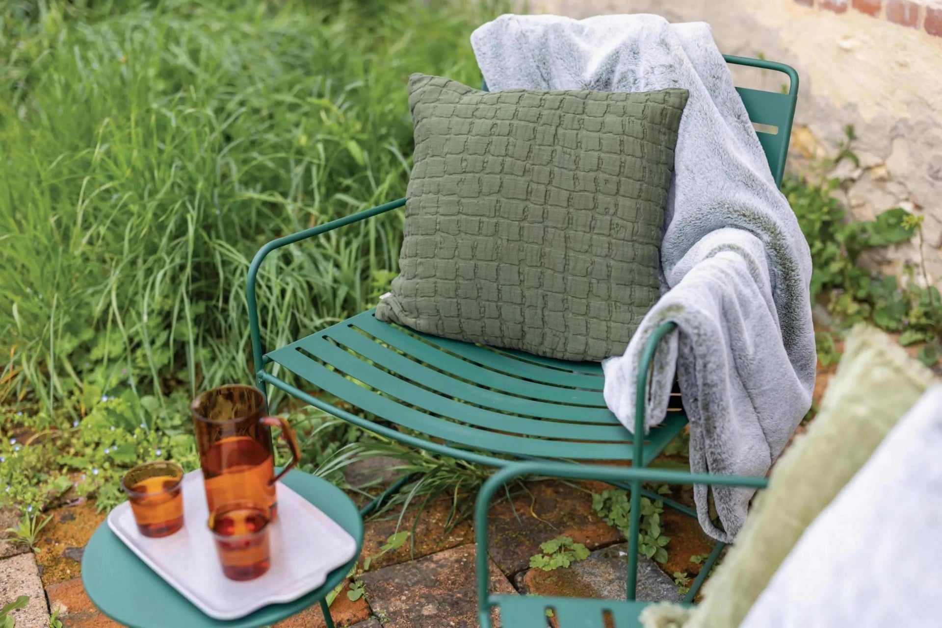 Coussin Stonewashed Swami by Vivaraise