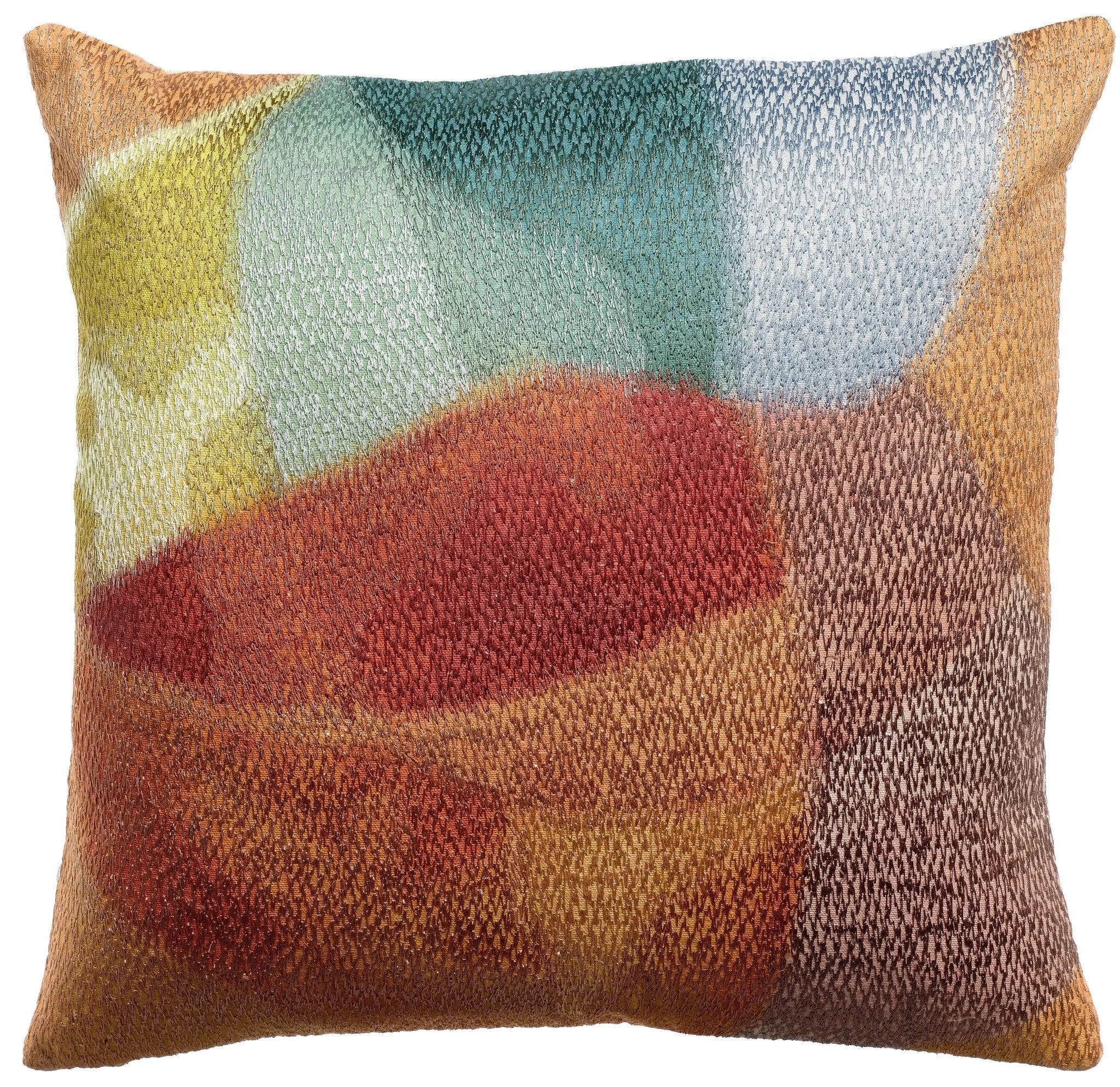 Coussin brodé Nevio Multico by Vivaraise