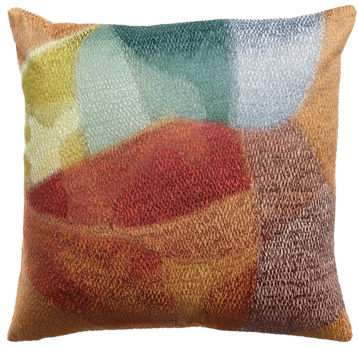 Coussin brodé Nevio Multico by Vivaraise
