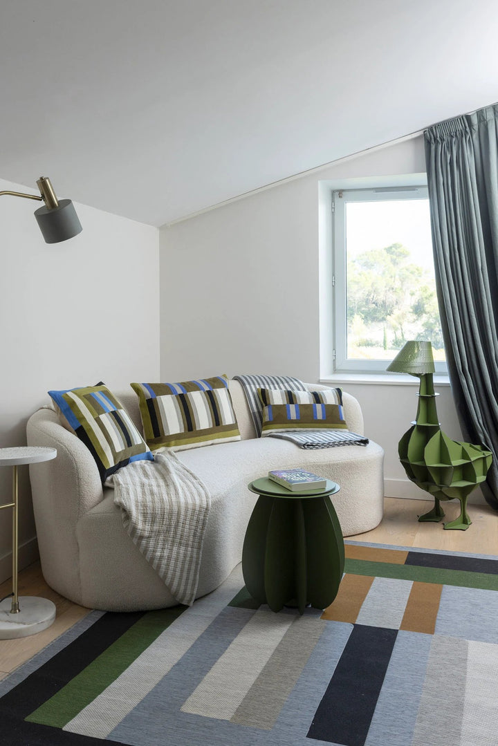 Coussin brodé Jason by Vivaraise