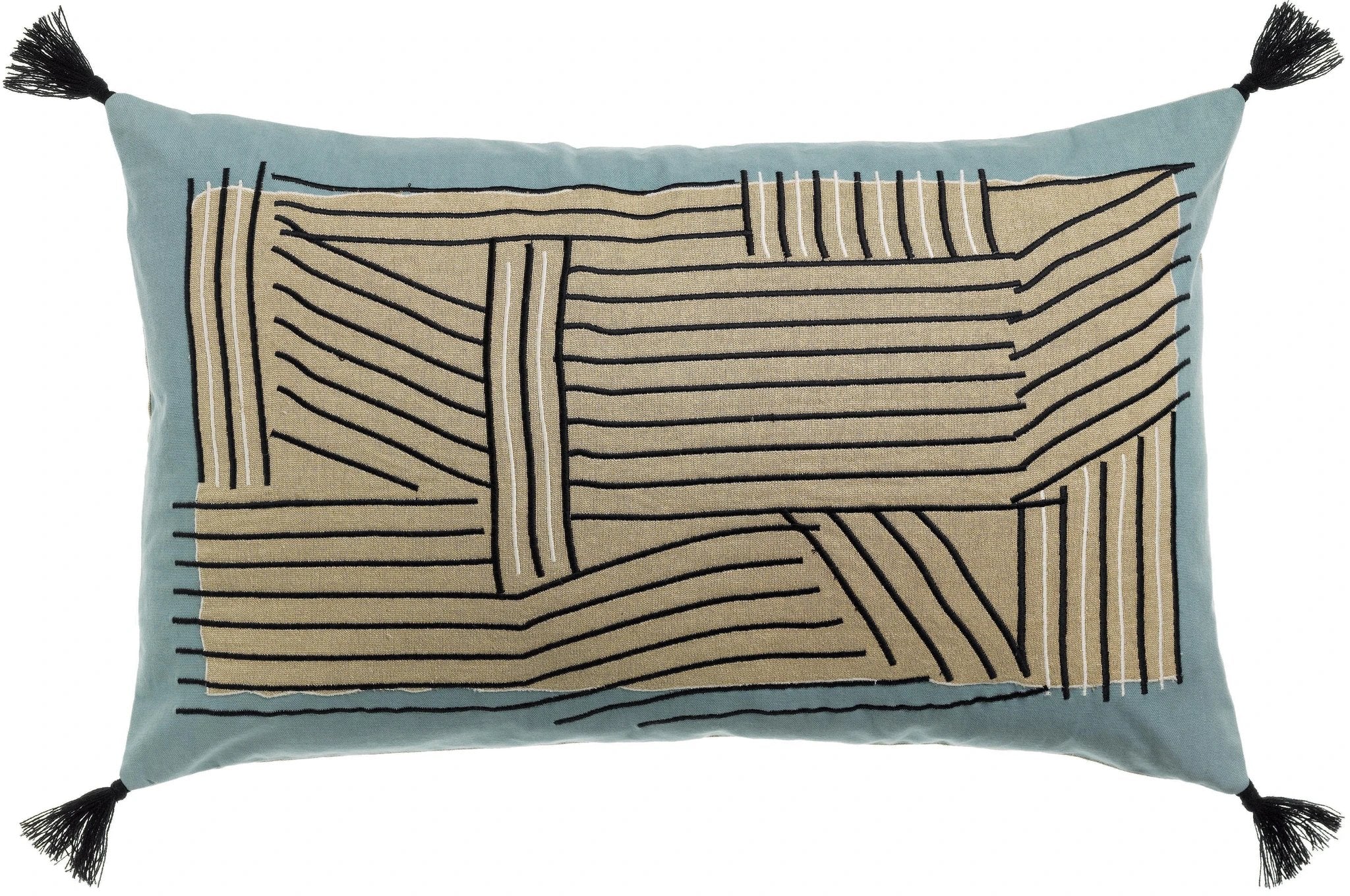 Coussin brodé Kori by Vivaraise