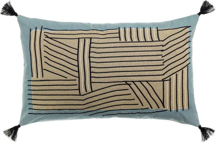 Coussin brodé Kori by Vivaraise