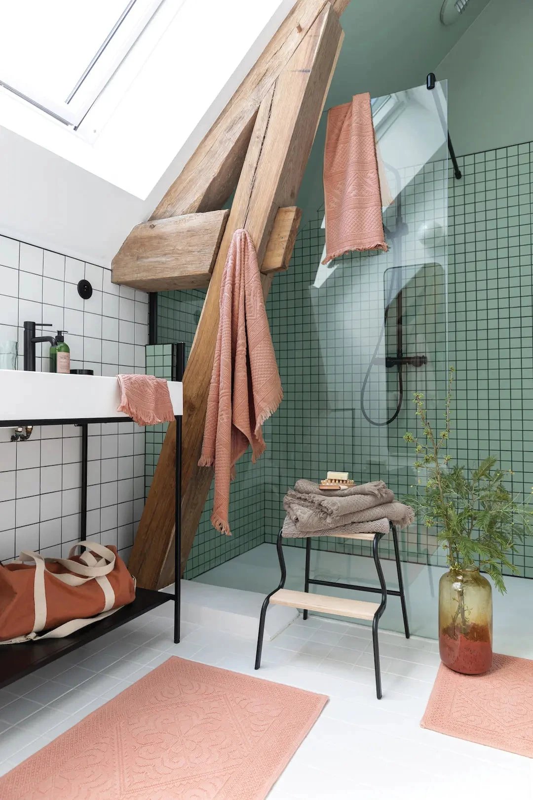 Drap de douche Zoé by Vivaraise