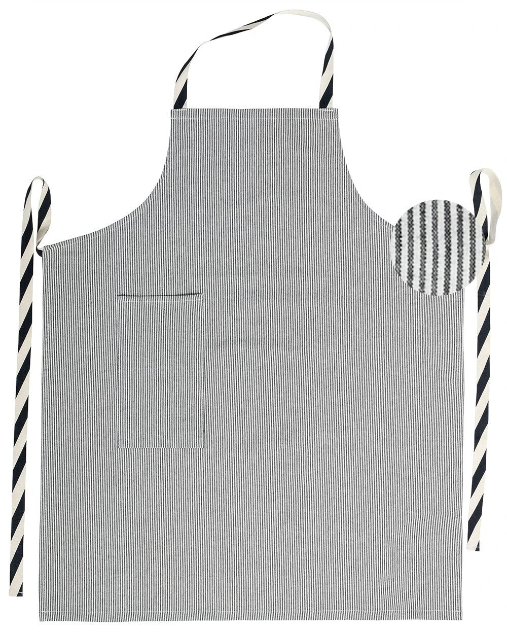 Tablier de cuisine Finette Caviar 90 x 75 by La Cerise sur le Gâteau