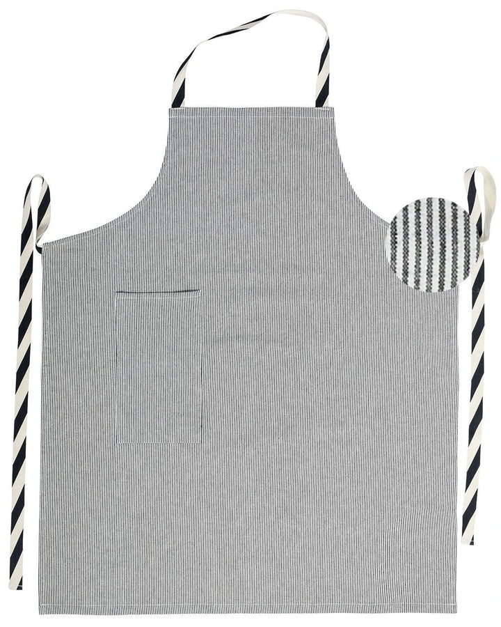 Tablier de cuisine Finette Caviar 90 x 75 by La Cerise sur le Gâteau