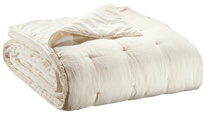 Jeté de lit stonewashed Zeff by Vivaraise