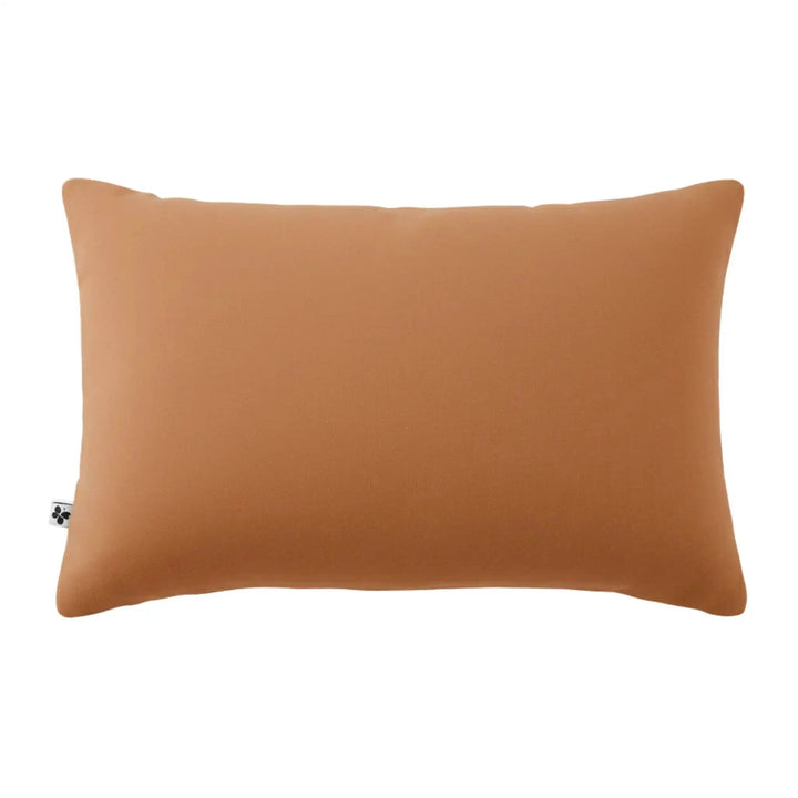 Taie d'oreiller 80 x 80 cm Gaze de coton unie GAÏA Abricot by L'effet papillon