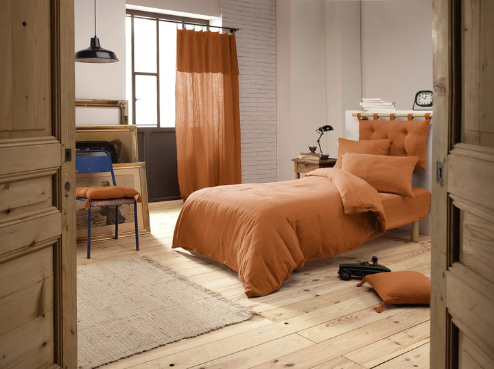 Housse de couette abricot – Vue 4