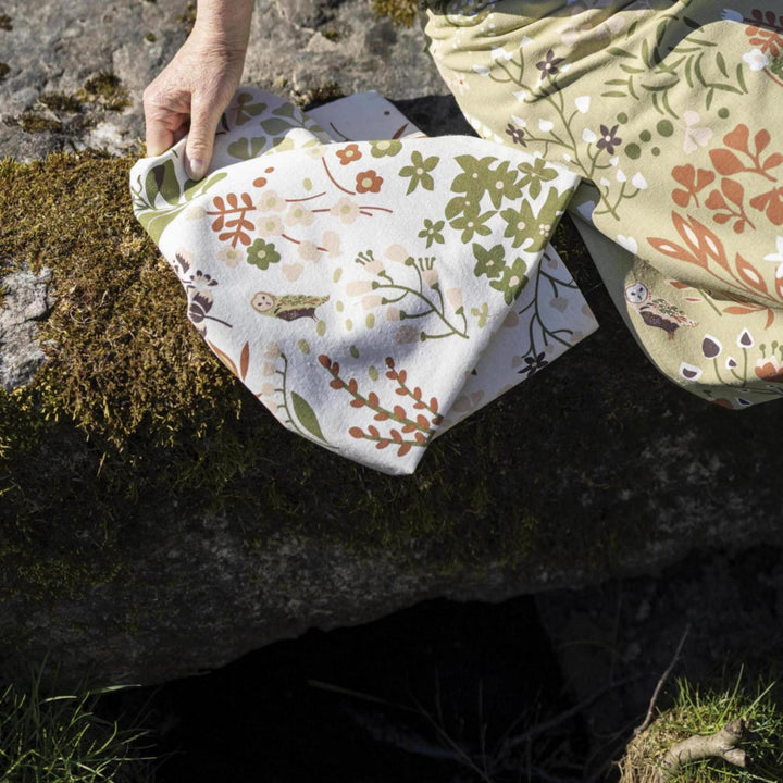 Torchon recyclé Darian Blanc by Winkler