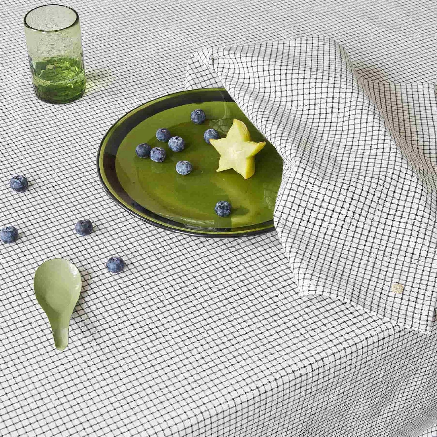 Lot de 2 serviettes de table Gustave Caviar by La Cerise sur le Gâteau