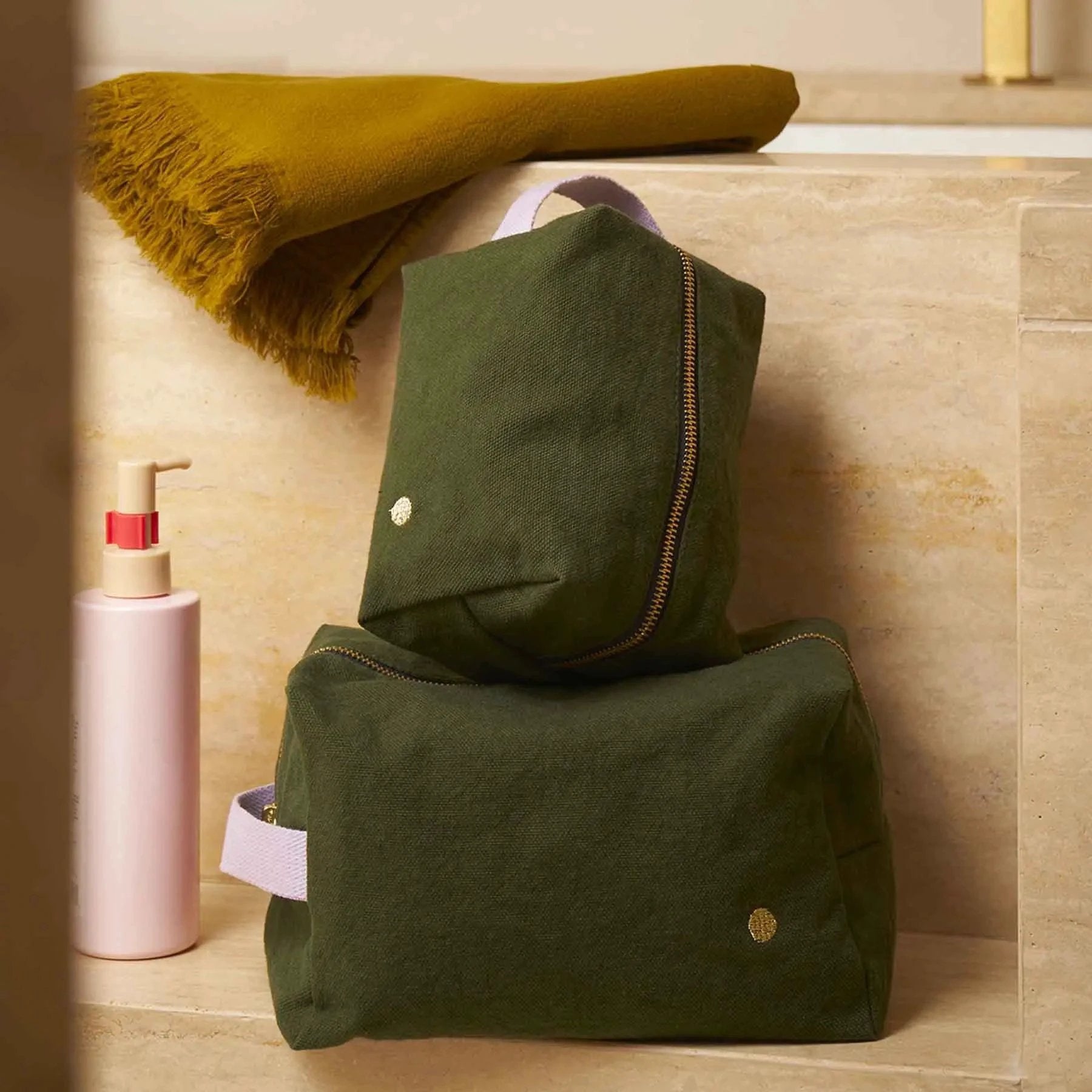 Trousse cube Iona by La Cerise sur le Gâteau