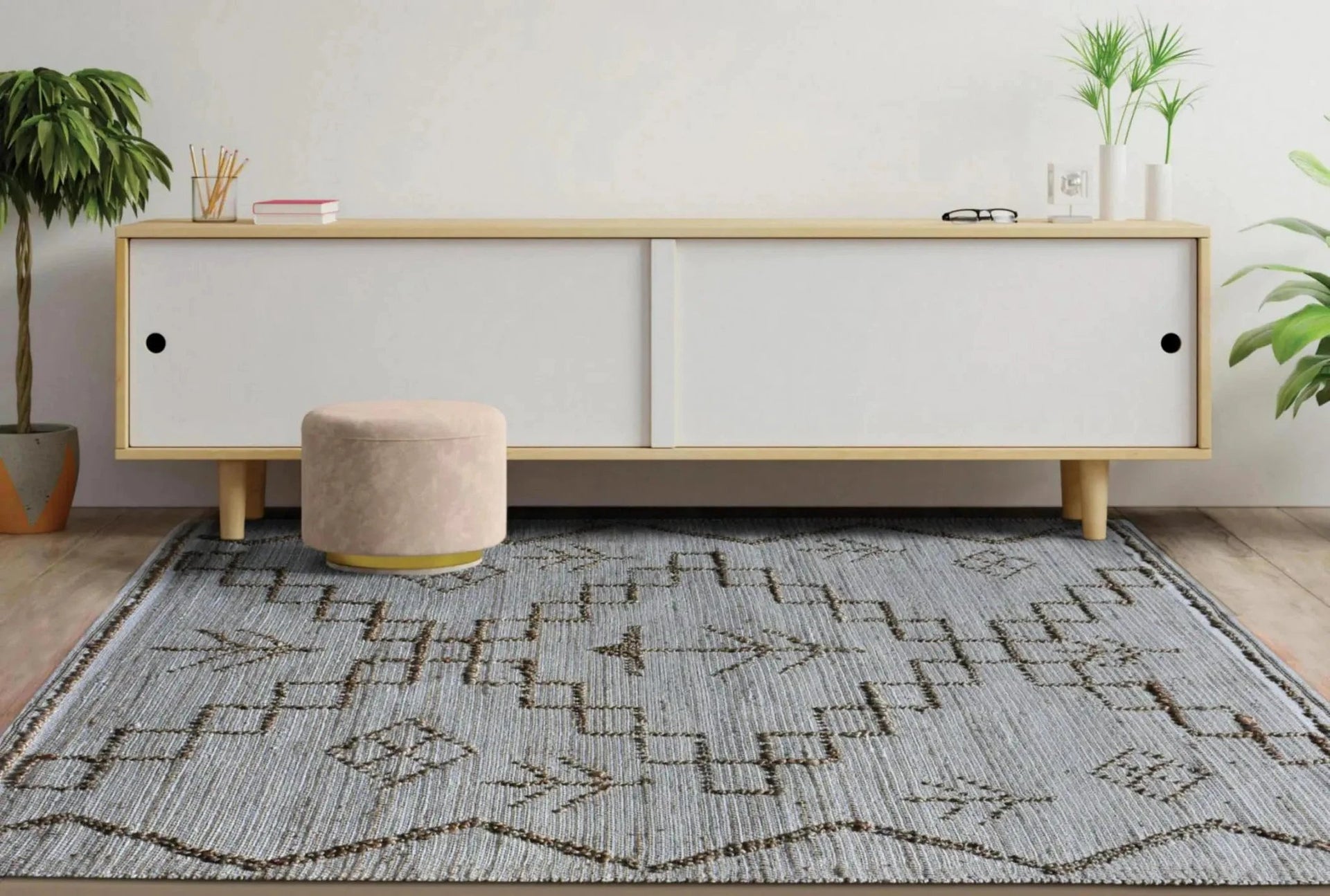 Tapis Altona Naturel/ivoire by The Rug Republic