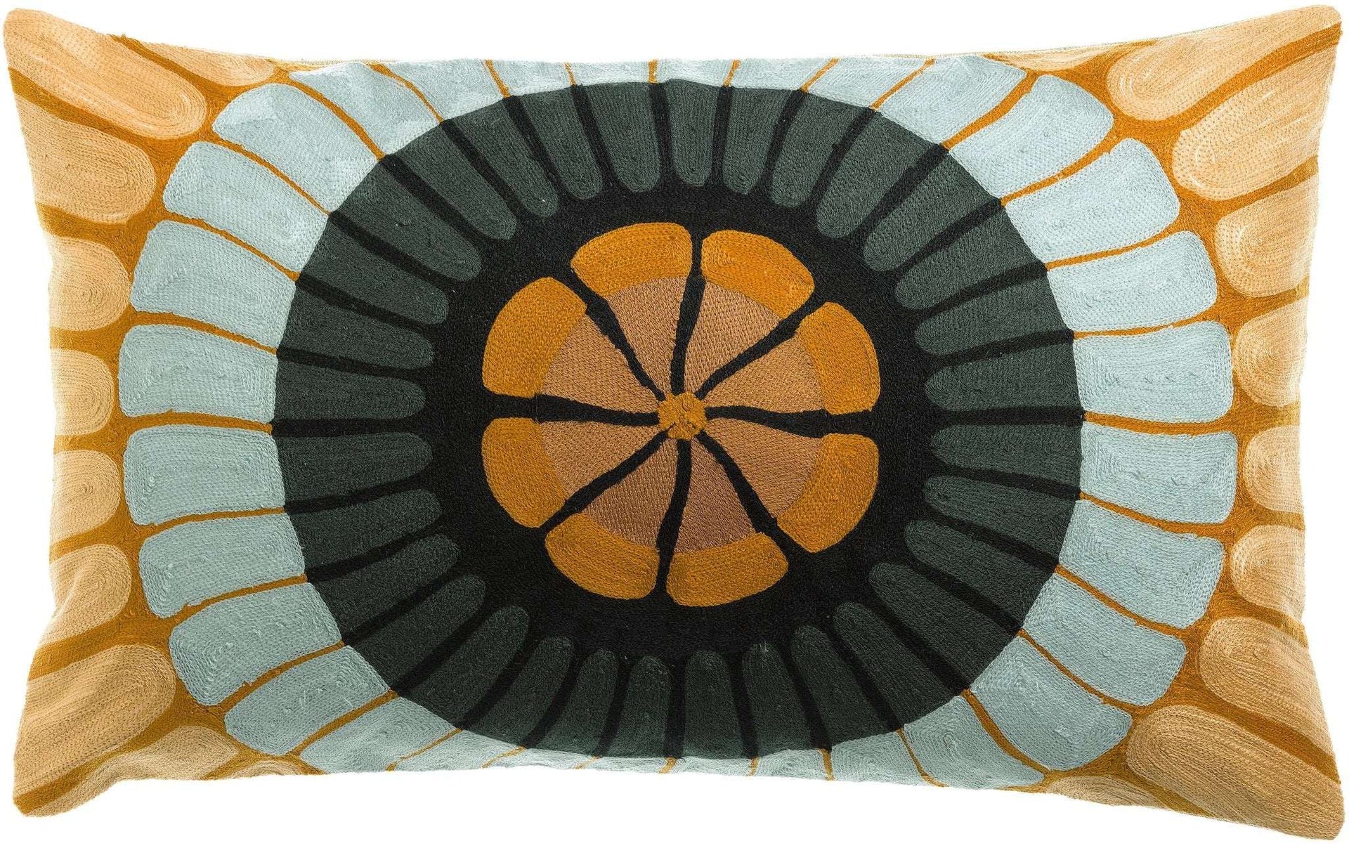 Coussin brodé Zeno Multico by Vivaraise