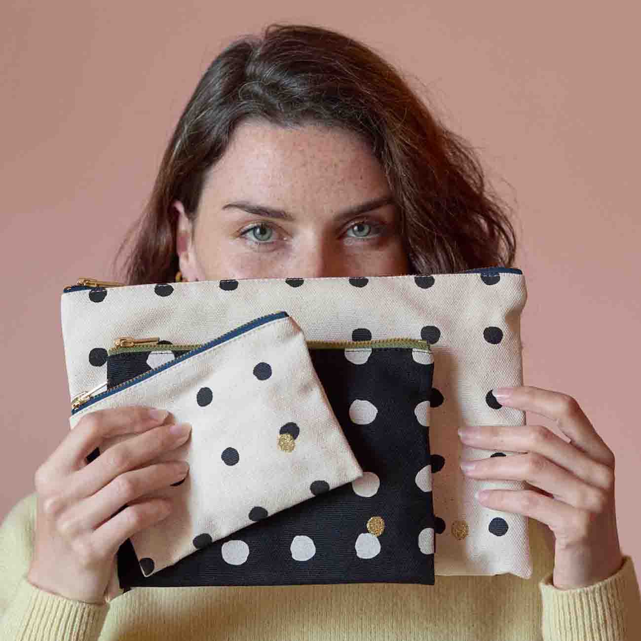 Pochette Mio Ecru La Cerise sur le Gâteau