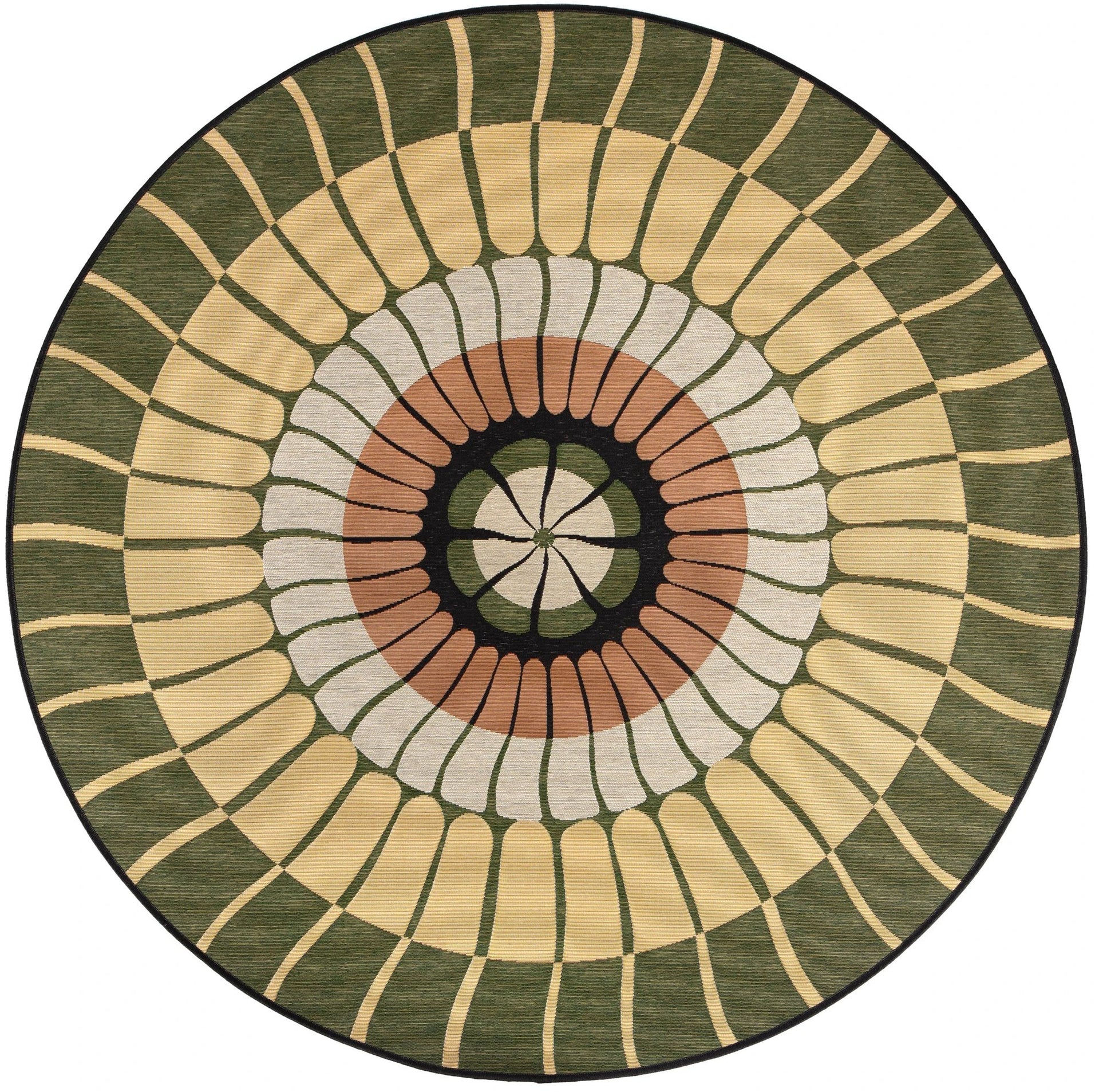 Tapis Zeno outdoor Cèdre by Vivaraise