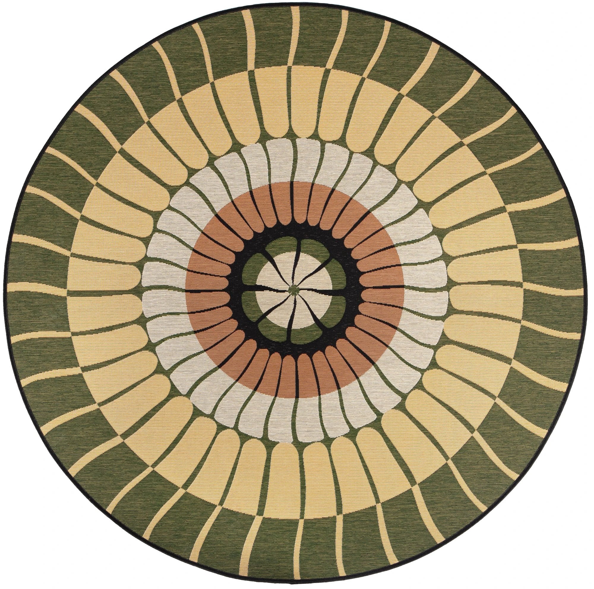Tapis Zeno outdoor Cèdre by Vivaraise