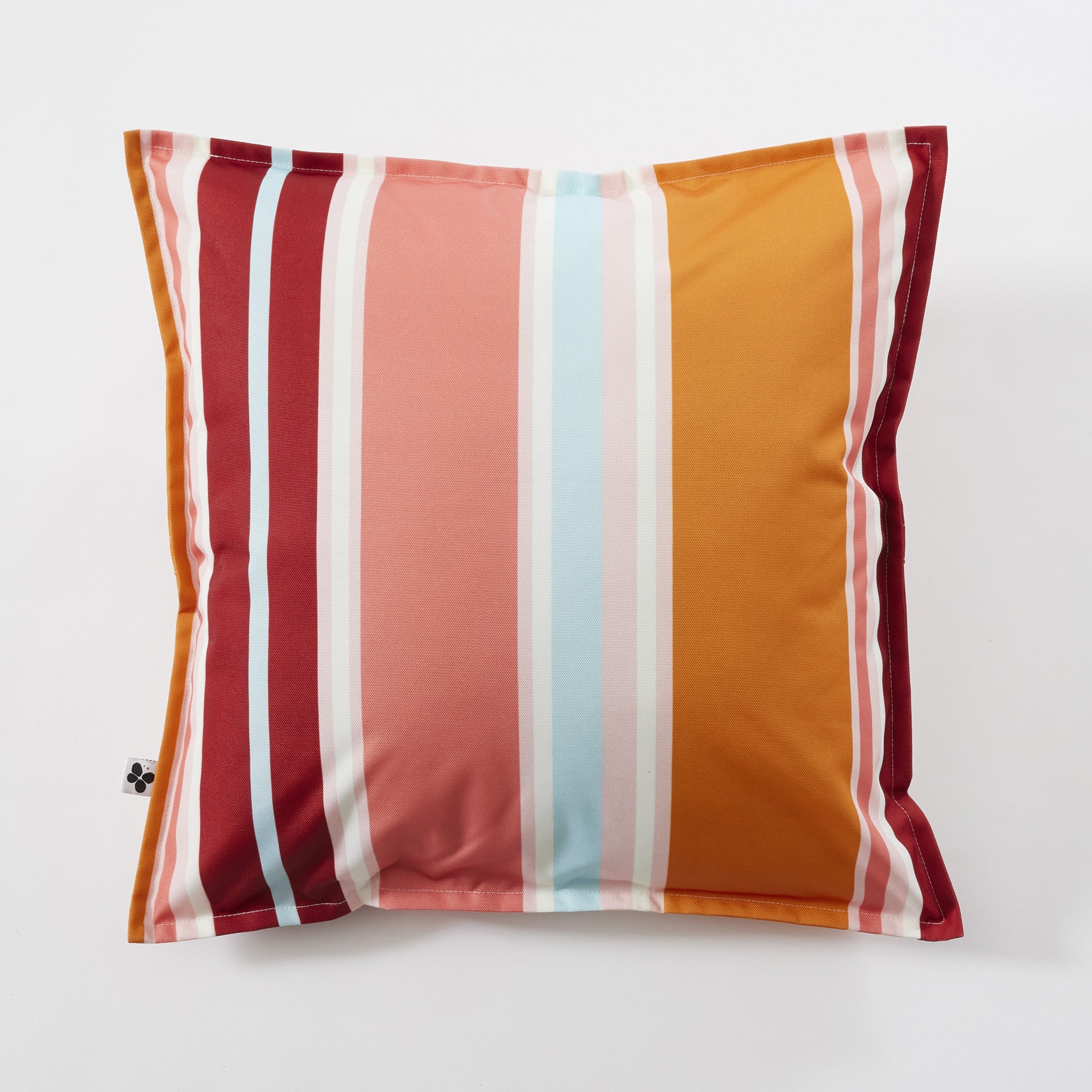 Housse de coussin Polyester imprimé + enduction BIANCA Feu