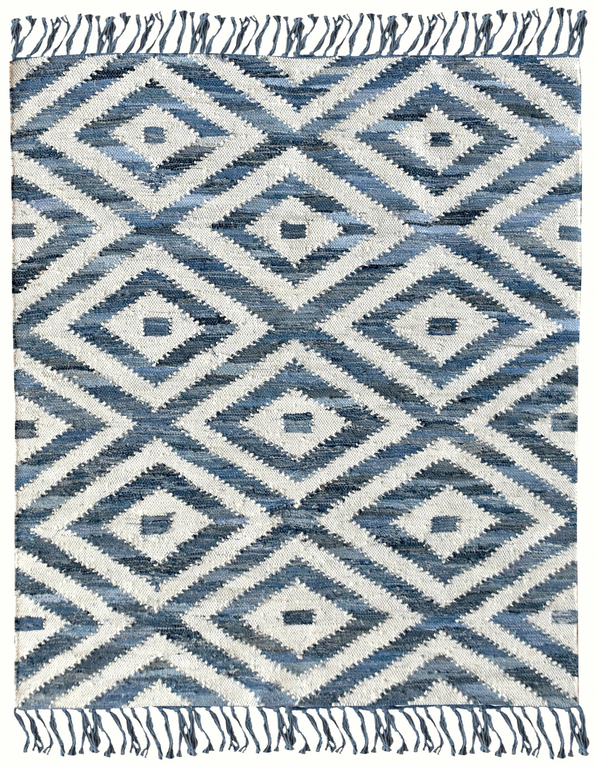 Tapis Soraya Bleu by The Rug Republic