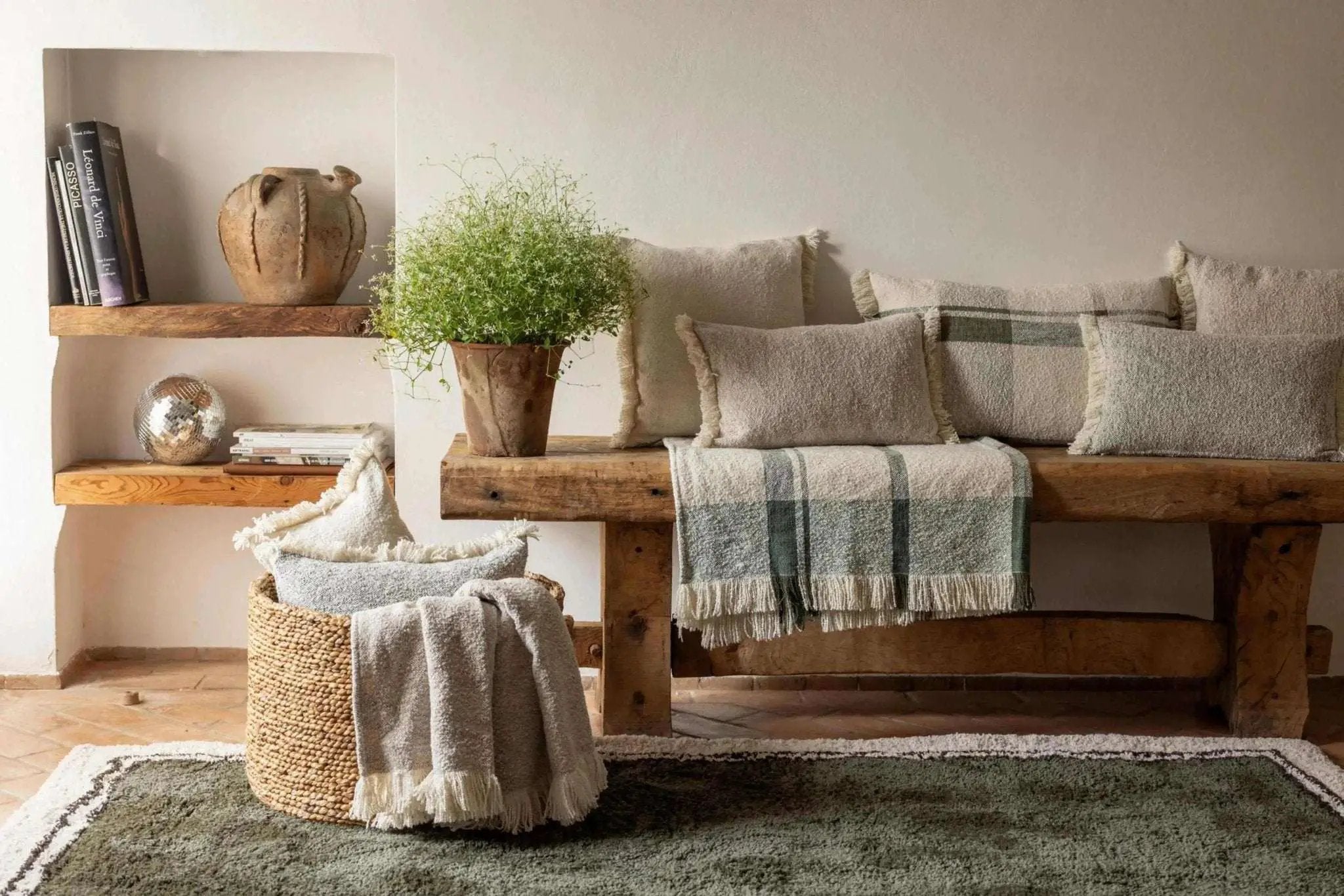 Coussin jacquard Jane by Vivaraise