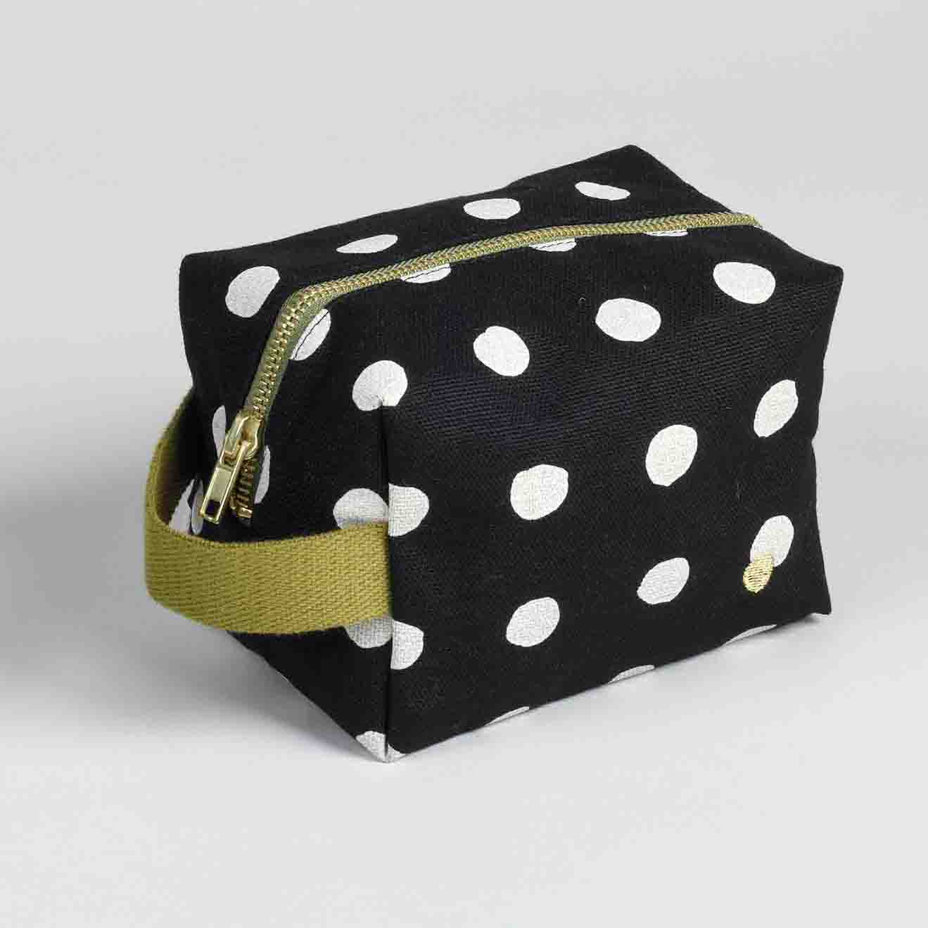 Trousse cube Mia Caviar La Cerise sur le Gâteau