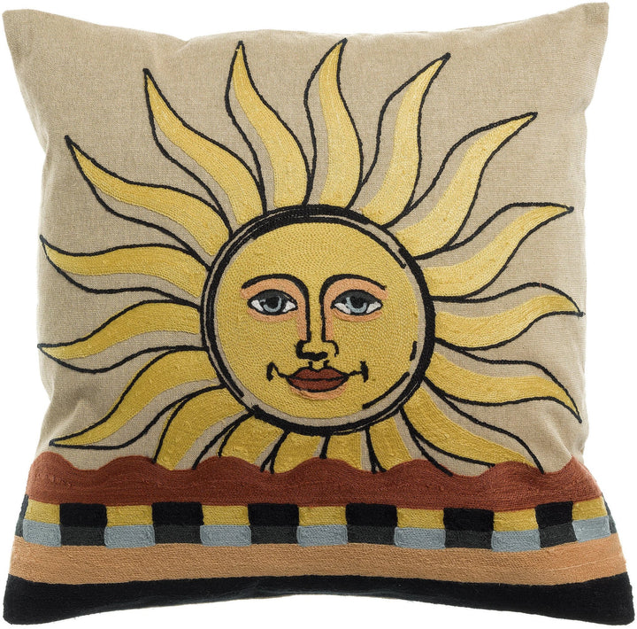 Coussin brodé Adria Multico by Vivaraise