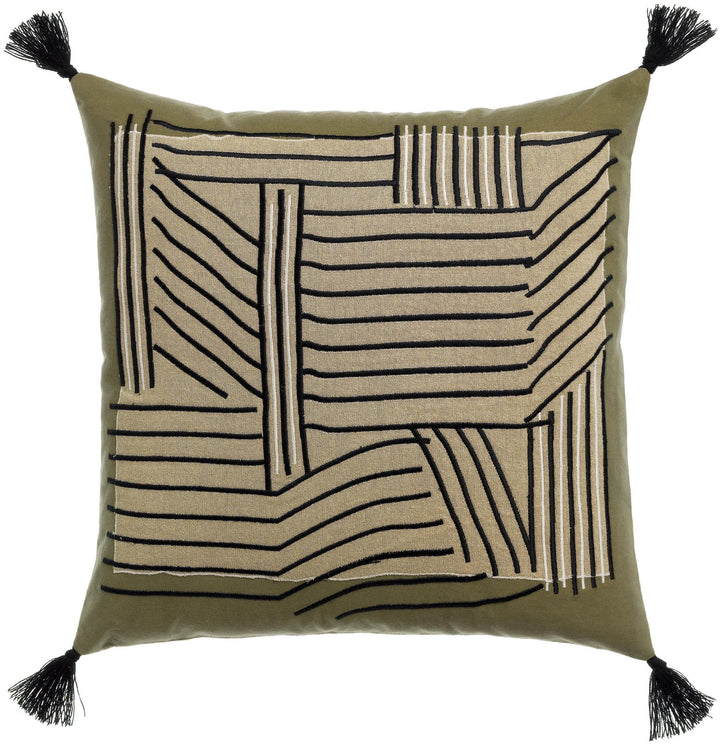 Coussin brodé Kori by Vivaraise
