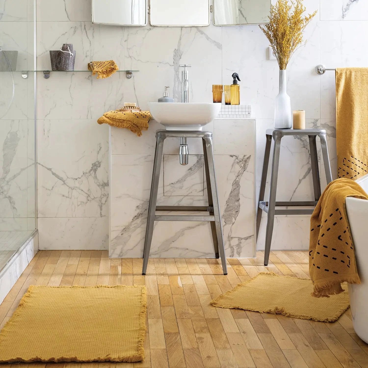 Tapis de bain uni Elly by Vivaraise