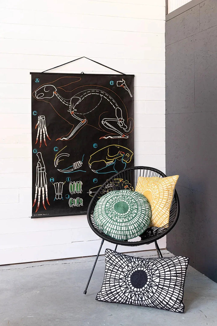 Coussin brodé Noa by Vivaraise